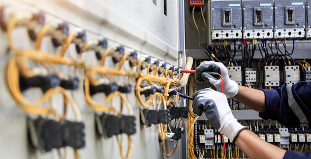 Professional Electrician technician working in Lake Wazeecha, WI